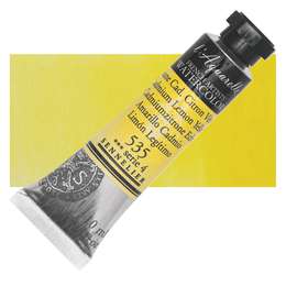 картинка Краска акварельная sennelier artist туба 10 мл, кадмий лимонный жёлтый 535