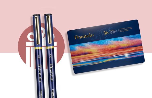     При покупке набора карандашей Finenolo 24 цвета в подарок 1 линер 36 или 48 цветов - 2 линера 72 цвета - 3 линера  Выбрать товар                                                                                                                          Предложение действительно до 31…